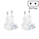 2 PCS XJ01 Power Adapter for iPad 10W 12W Charger & MacBook Series Charger, EU Plug