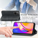 For OPPO A94 5G / A95 5G/F19 Pro+ /Reno5 Z Retro Skin Feel Business Magnetic Horizontal Flip Leather Case With Holder & Card Slots & Wallet & Photo Frame(Black)