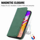 For OPPO A94 5G / A95 5G/F19 Pro+ /Reno5 Z Retro Skin Feel Business Magnetic Horizontal Flip Leather Case With Holder & Card Slots & Wallet & Photo Frame(Green)