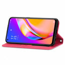 For OPPO A94 5G / A95 5G/F19 Pro+ /Reno5 Z Retro Skin Feel Business Magnetic Horizontal Flip Leather Case With Holder & Card Slots & Wallet & Photo Frame(Red)