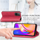 For OPPO A94 5G / A95 5G/F19 Pro+ /Reno5 Z Retro Skin Feel Business Magnetic Horizontal Flip Leather Case With Holder & Card Slots & Wallet & Photo Frame(Red)
