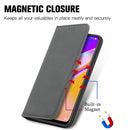 For OPPO A94 5G / A95 5G/F19 Pro+ /Reno5 Z Retro Skin Feel Business Magnetic Horizontal Flip Leather Case With Holder & Card Slots & Wallet & Photo Frame(Gray)