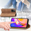 For OPPO A94 5G / A95 5G/F19 Pro+ /Reno5 Z Retro Skin Feel Business Magnetic Horizontal Flip Leather Case With Holder & Card Slots & Wallet & Photo Frame(Brown)