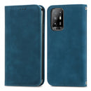 For OPPO A94 5G / A95 5G/F19 Pro+ /Reno5 Z Retro Skin Feel Business Magnetic Horizontal Flip Leather Case With Holder & Card Slots & Wallet & Photo Frame(Blue)