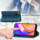 For OPPO A94 5G / A95 5G/F19 Pro+ /Reno5 Z Retro Skin Feel Business Magnetic Horizontal Flip Leather Case With Holder & Card Slots & Wallet & Photo Frame(Blue)