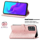 For Cubot X30 Mandala Flower Embossed Horizontal Flip Leather Case with Holder & Three Card Slots & Wallet & Lanyard(Rose Gold)