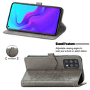 For Cubot X30 Mandala Flower Embossed Horizontal Flip Leather Case with Holder & Three Card Slots & Wallet & Lanyard(Gray)