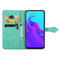 For Cubot X30 Mandala Flower Embossed Horizontal Flip Leather Case with Holder & Three Card Slots & Wallet & Lanyard(Green)