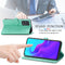 For Cubot X30 Mandala Flower Embossed Horizontal Flip Leather Case with Holder & Three Card Slots & Wallet & Lanyard(Green)