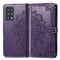 For Cubot X30 Mandala Flower Embossed Horizontal Flip Leather Case with Holder & Three Card Slots & Wallet & Lanyard(Purple)