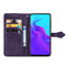 For Cubot X30 Mandala Flower Embossed Horizontal Flip Leather Case with Holder & Three Card Slots & Wallet & Lanyard(Purple)