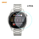 2 PCS For Huawei WATCH 3 Pro 48mm ENKAY Hat-Prince 0.2mm 9H 2.15D Curved Edge Tempered Glass Screen Protector Watch Film