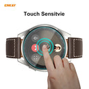 2 PCS For Huawei WATCH 3 Pro 48mm ENKAY Hat-Prince 0.2mm 9H 2.15D Curved Edge Tempered Glass Screen Protector Watch Film