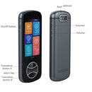 V10 3.0 inch Touch Screen Smart Translator 107 Languages with Offline Translation / Photo Translation(Gray)