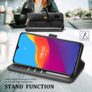 For Ulefone Note 10 Solid Color Leather Buckle Phone Case with Lanyard & Photo Frame & Card Slot & Wallet & Stand Function(Brown)