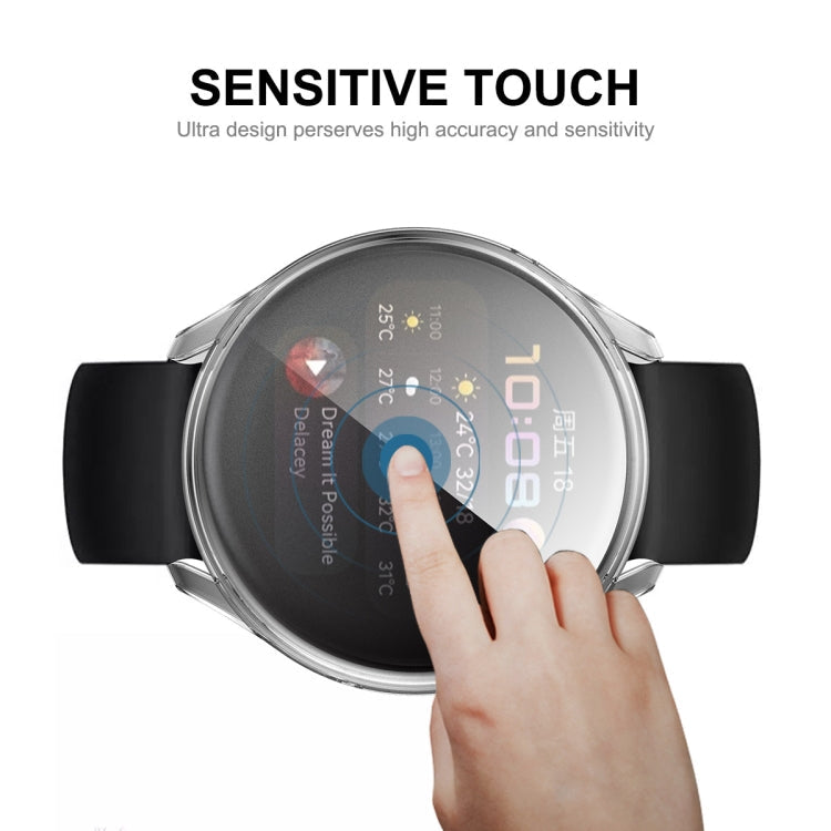 For Huawei Watch 3 46mm ENKAY Hat-Prince Full Coverage Transparent Soft Case TPU HD Clear Cover