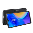 For TCL 20 SE Litchi Texture Horizontal Flip Protective Case with Holder & Card Slots & Wallet(Black)