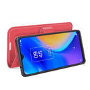 For TCL 20 SE Litchi Texture Horizontal Flip Protective Case with Holder & Card Slots & Wallet(Red)