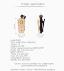 Fineblue F980 CSR4.1 Retractable Cable Caller Vibration Reminder Anti-theft Bluetooth Headset