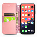 For iPhone 13 Pro Max Blooming Mandala Embossed Pattern Magnetic Horizontal Flip Leather Case with Holder & Card Slots & Wallet(Pink)