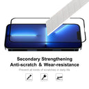 5 PCS ENKAY Hat-Prince Full Glue 0.26mm 9H 2.5D Tempered Glass Screen Protector Full Coverage Film For iPhone 13 Pro Max