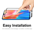 For Xiaomi Redmi Note 8 2021 2 PCS ENKAY Hat-Prince Full Glue 0.26mm 9H 2.5D Tempered Glass Screen Protector Full Coverage Film