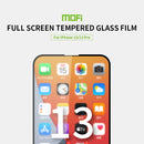 MOFI 9H 2.5D Full Screen Tempered Glass Film For iPhone 13 / 13 Pro(Black)