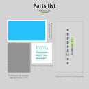 MOFI 9H 2.5D Full Screen Tempered Glass Film For iPhone 13 / 13 Pro(Black)