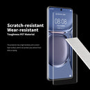 For Huawei P50 Pro 2 PCS ENKAY Hat-Prince 3D Curved Full Coverage PET Hot Bending HD Screen Protector Soft Film Support Fingerprint Unlock