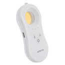 Hotel Anti-Spy Monitoring Detector Portable Monitor Camera Alarm Flashlight Anti-theft Home Infrared Detector(White)