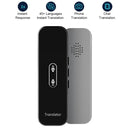 G6X Smart Real Time Voice Translator 40 Languages for Android IOS and Smartphone(Gray)
