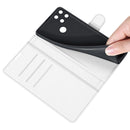 For OPPO Realme C21Y Litchi Texture Horizontal Flip Protective Case with Holder & Card Slots & Wallet(White)