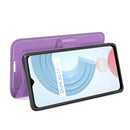 For OPPO Realme C21Y Litchi Texture Horizontal Flip Protective Case with Holder & Card Slots & Wallet(Purple)