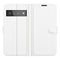 For Google Pixel 6 Pro Litchi Texture Horizontal Flip Protective Case with Holder & Card Slots & Wallet(White)