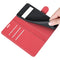 For Google Pixel 6 Pro Litchi Texture Horizontal Flip Protective Case with Holder & Card Slots & Wallet(Red)