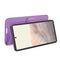 For Google Pixel 6 Pro Litchi Texture Horizontal Flip Protective Case with Holder & Card Slots & Wallet(Purple)