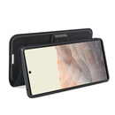 For Google Pixel 6 Litchi Texture Horizontal Flip Protective Case with Holder & Card Slots & Wallet(Black)