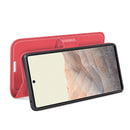 For Google Pixel 6 Litchi Texture Horizontal Flip Protective Case with Holder & Card Slots & Wallet(Red)