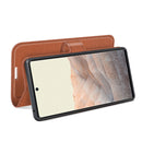 For Google Pixel 6 Litchi Texture Horizontal Flip Protective Case with Holder & Card Slots & Wallet(Brown)