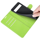 For Google Pixel 6 Litchi Texture Horizontal Flip Protective Case with Holder & Card Slots & Wallet(Green)