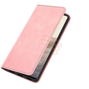 For Google Pixel 6 Retro-skin Business Magnetic Suction Leather Case with Holder & Card Slots & Wallet(Pink)