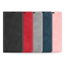 For Google Pixel 6 Retro-skin Business Magnetic Suction Leather Case with Holder & Card Slots & Wallet(Pink)