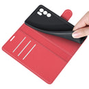 For OPPO Reno6 5G Litchi Texture Horizontal Flip Protective Case with Holder & Card Slots & Wallet(Red)