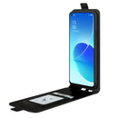 For OPPO Reno6 5G R64 Texture Single Vertical Flip Leather Protective Case with Card Slots & Photo Frame(Black)
