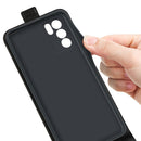 For OPPO Reno6 5G R64 Texture Single Vertical Flip Leather Protective Case with Card Slots & Photo Frame(Black)