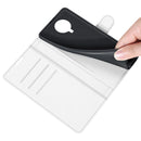For Nokia G10/G20 Litchi Texture Horizontal Flip Protective Case with Holder & Card Slots & Wallet(White)