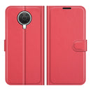 For Nokia G10/G20 Litchi Texture Horizontal Flip Protective Case with Holder & Card Slots & Wallet(Red)