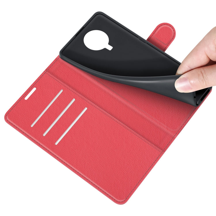 For Nokia G10/G20 Litchi Texture Horizontal Flip Protective Case with Holder & Card Slots & Wallet(Red)