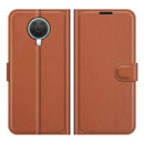For Nokia G10/G20 Litchi Texture Horizontal Flip Protective Case with Holder & Card Slots & Wallet(Brown)