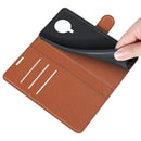 For Nokia G10/G20 Litchi Texture Horizontal Flip Protective Case with Holder & Card Slots & Wallet(Brown)